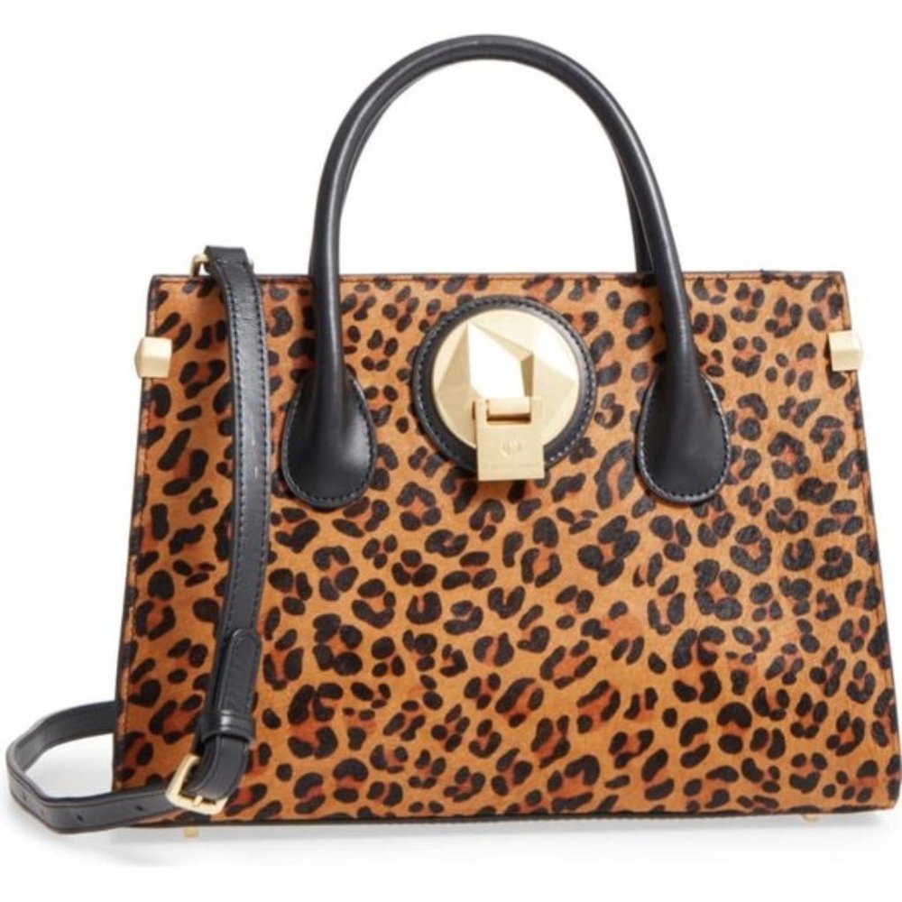 Celine Dion Octave Leather Satchel